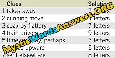 march 15 7 little words answers