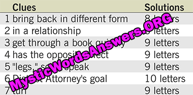 District Attorney's goal