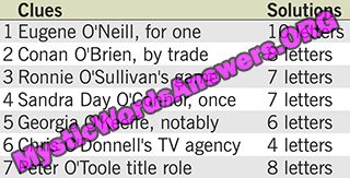Conan O'Brien, by trade