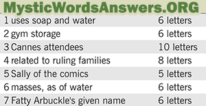 January 27 7 little words answers