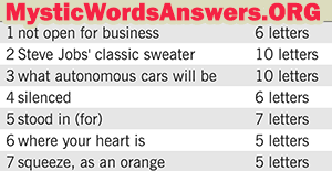 January 5 7 little words bonus answers