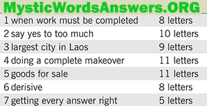 February 17 7 little words answers