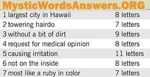 February 19 7 little words answers