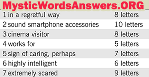 February 26 7 little words answers