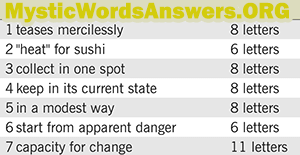 March 10 7 little words answers