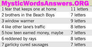 April 22 7 little words bonus answers
