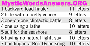 April 29 7 little words answers