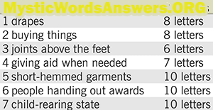 June 4 7 little words answers