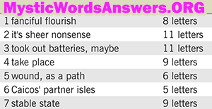 July 11 7 little words bonus answers