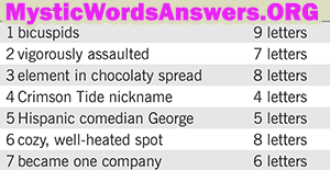 July 18 7 little words answers