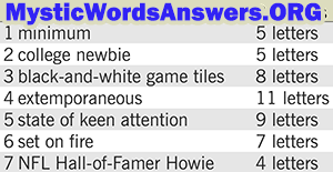 July 5 7 little words bonus answers