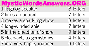 August 2 7 little words answers