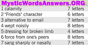 October 20 7 little words bonus answers
