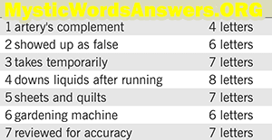 October 31 7 little words answers