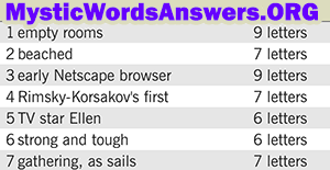 January 12 7 little words answers