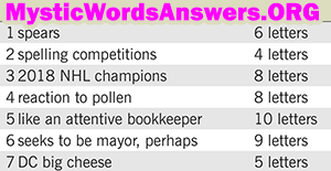 January 4 7 little words answers