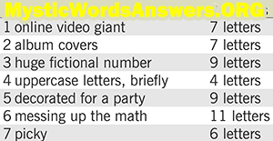 April 1 7 little words answers