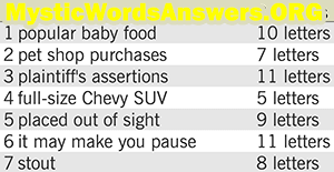 March 12 7 little words bonus answers