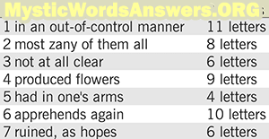 April 8 7 little words answers