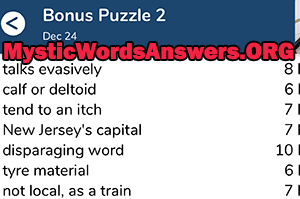 December 24 7 little words bonus answers