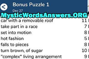 December 27 7 little words bonus answers