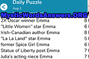 2X Oscar winner Emma