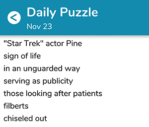 Star Trek actor Pine