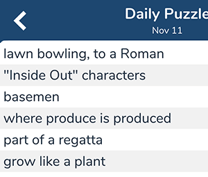 Bowls, to a Roman