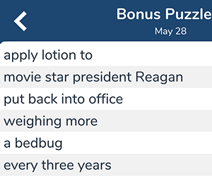 Former US president Reagan