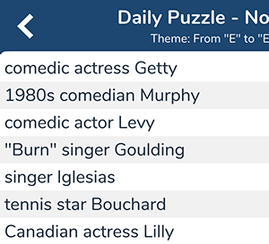 Comedic actress Getty