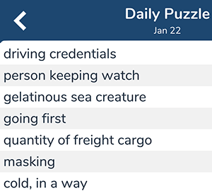 Quantity of freight cargo